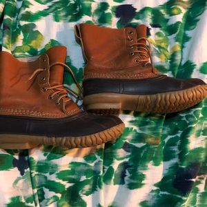 L.L Bean duck boots